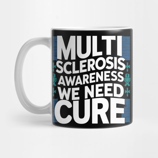 Multiple Sclerosis Awareness We Need Cure by NomiCrafts